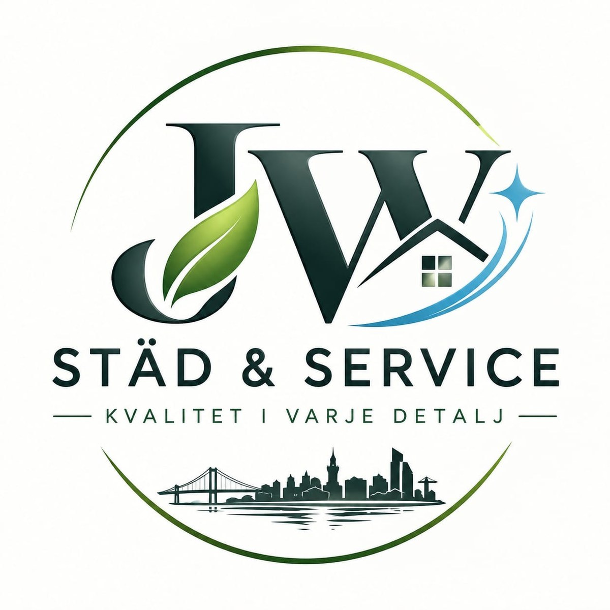 JW Städ & Service logotyp